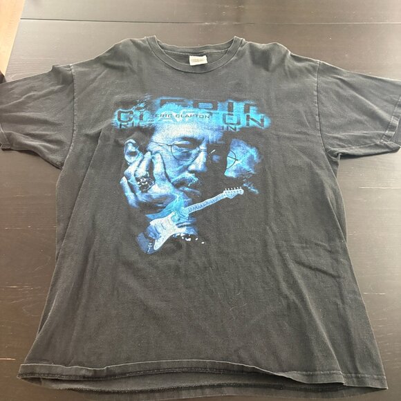 Vintage 1998 Eric Clapton Tour T Shirt  Size Large - Picture 2 of 5